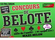 CONCOURS DE BELOTE 