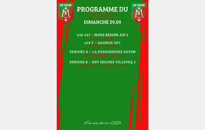 PROGRAMME 29/09