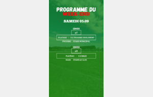 PROGRAMME U7 - U9