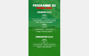 PROGRAMME U15 - U17