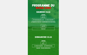 PROGRAMME U15 - U17