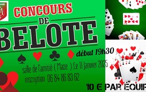 CONCOURS DE BELOTE