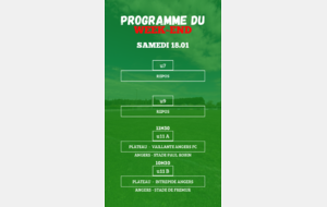 PROGRAMME U7 - U9 - U11