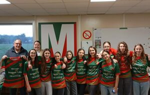 NOUVEAUX MAILLOTS U15F