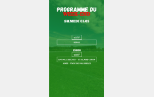 PROGRAMME U15F - U18F