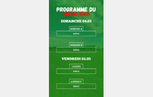 PROGRAMME SENIORS - LOISIRS - LOISIRS F