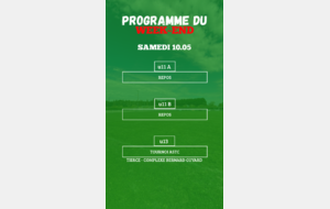 PROGRAMME U11 - U13