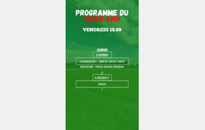 PROGRAMME LOISIRS- LOISIRS F