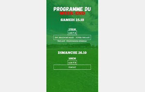 PROGRAMME U18F