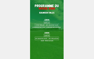 PROGRAMME U18F