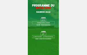 PROGRAMME U15 - U17