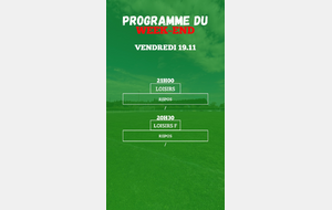 PROGRAMME LOISIRS - LOISIRS F