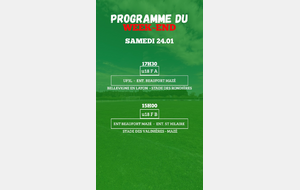 PROGRAMME U18F