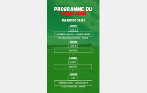 PROGRAMME U15 - U17