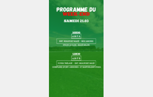 PROGRAMME U18F