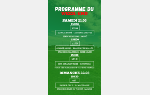 PROGRAMME U15 - U17
