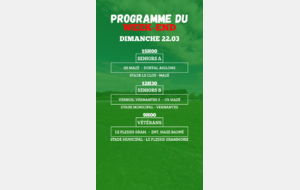 PROGRAMME SENIORS - VÉTÉRANS