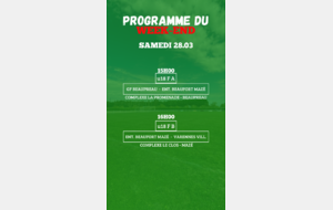 PROGRAMME U18F