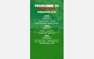 PROGRAMME SENIORS - VÉTÉRANS