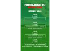 PROGRAMME U13 - U15F - U18F