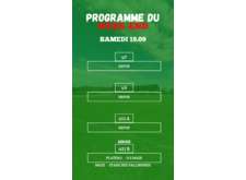 PROGRAMME U7 - U9 - U11