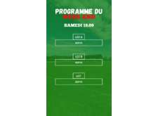 PROGRAMME U15 - U17