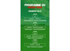 PROGRAMME U7 - U9 - U11