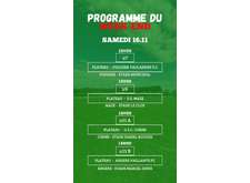 PROGRAMME U7 - U9 - U11