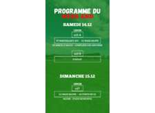 PROGRAMME U15 - U17