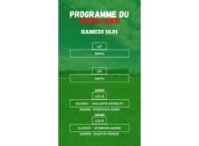 PROGRAMME U7 - U9 - U11