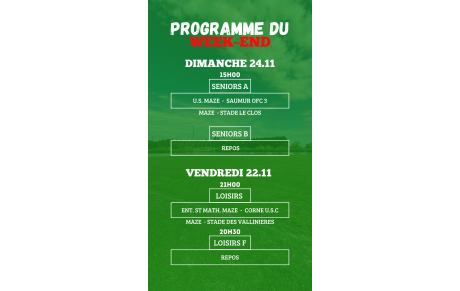 PROGRAMME SENIORS - LOISIRS - LOISIRS F