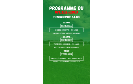 PROGRAMME SENIORS-VÉTÉRANS