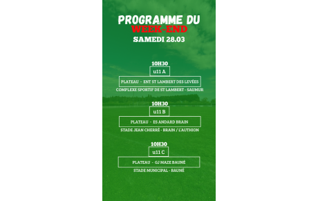 PROGRAMME U11