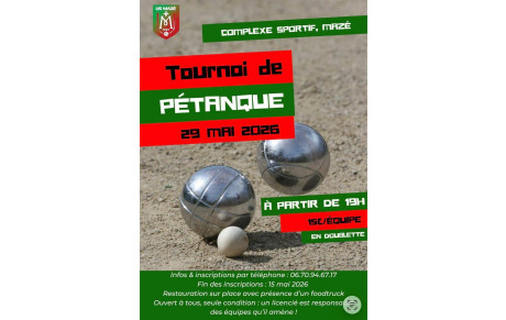 CONCOURS DE PETANQUE
